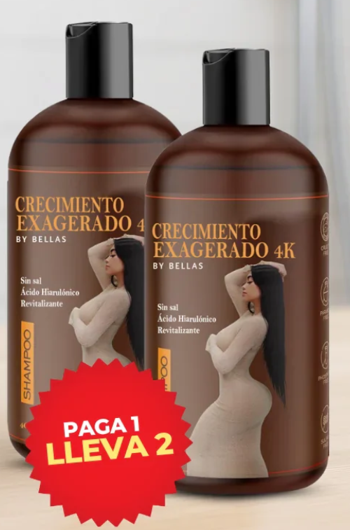 Shampoo crecimiento exagerado