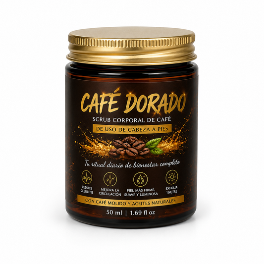 exfoliante de café - cabello