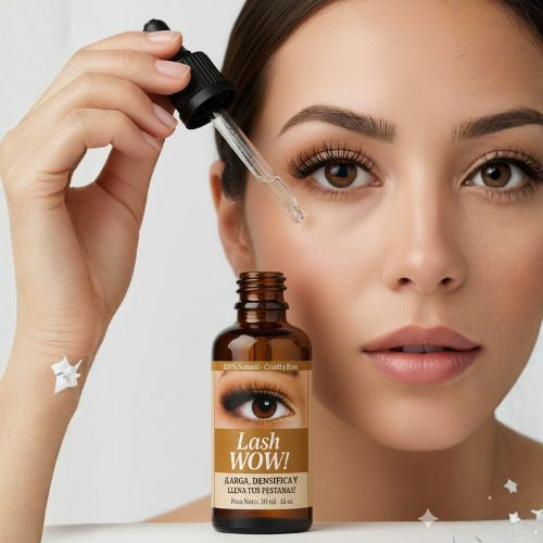 Activador de Crecimiento Natural para Pestañas y Cejas