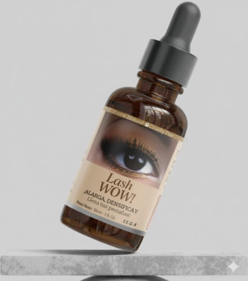 Activador de Crecimiento Natural para Pestañas y Cejas