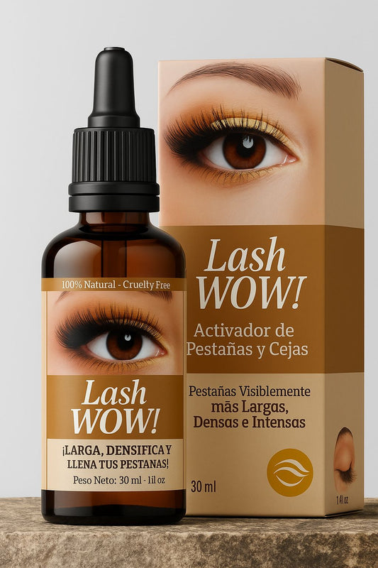 Activador de Crecimiento Natural para Pestañas y Cejas