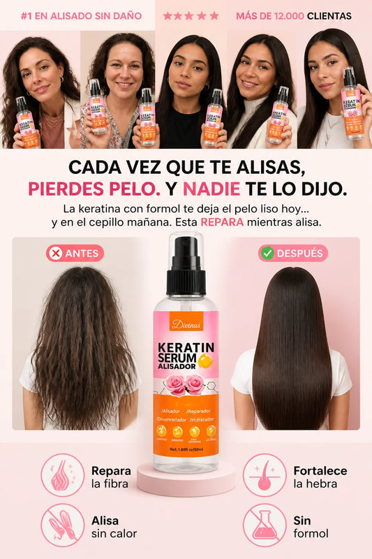 KERATIN SERUM ALISADOR Anticaida V56